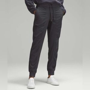 Lululemon Dance Studio Full Length Mid-Rise Ruched Joggers in Graphite Grey